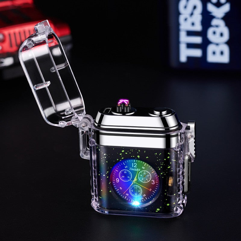 Waterproof Electric Lighter with Creative Clock What Else You Got?