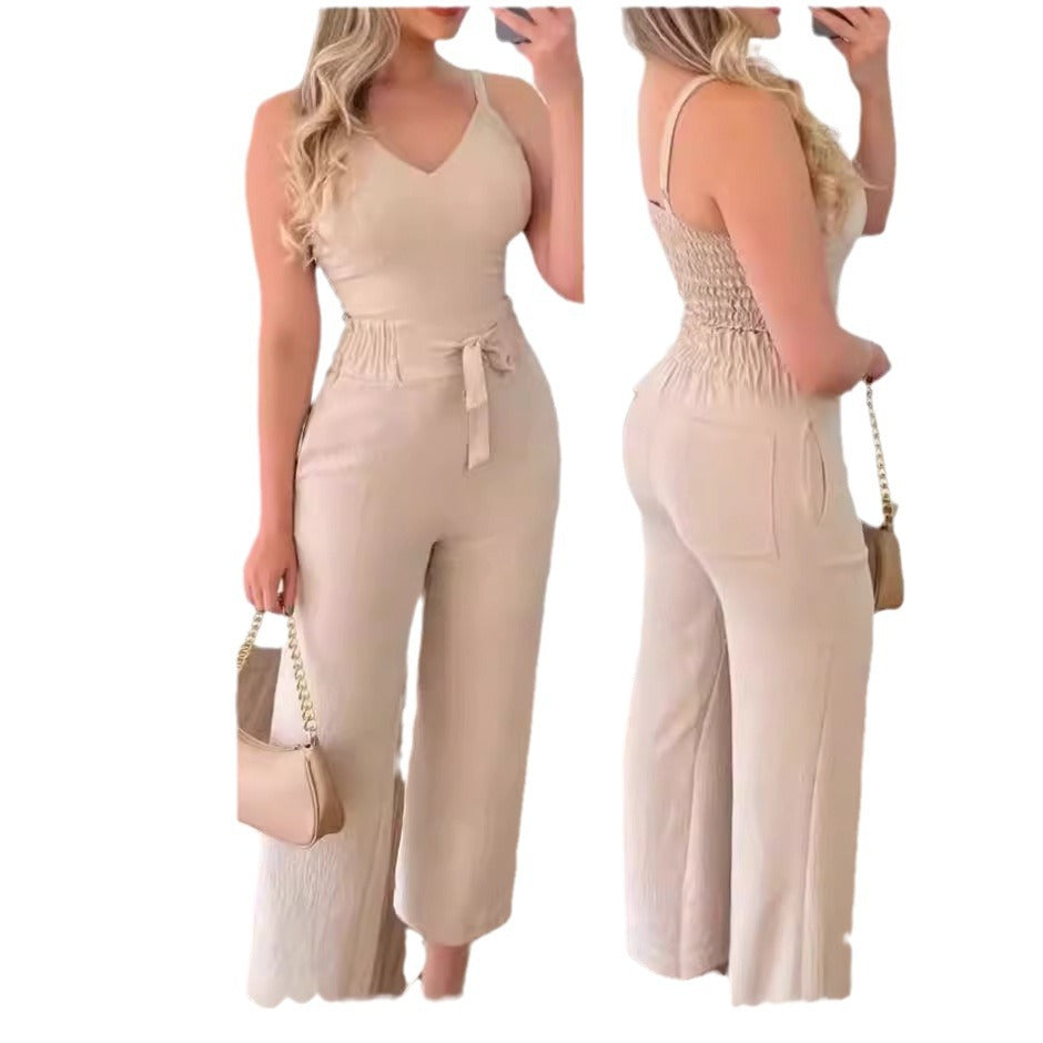 Women’s Slim Pleated Two‑Piece Set What Else You Got?