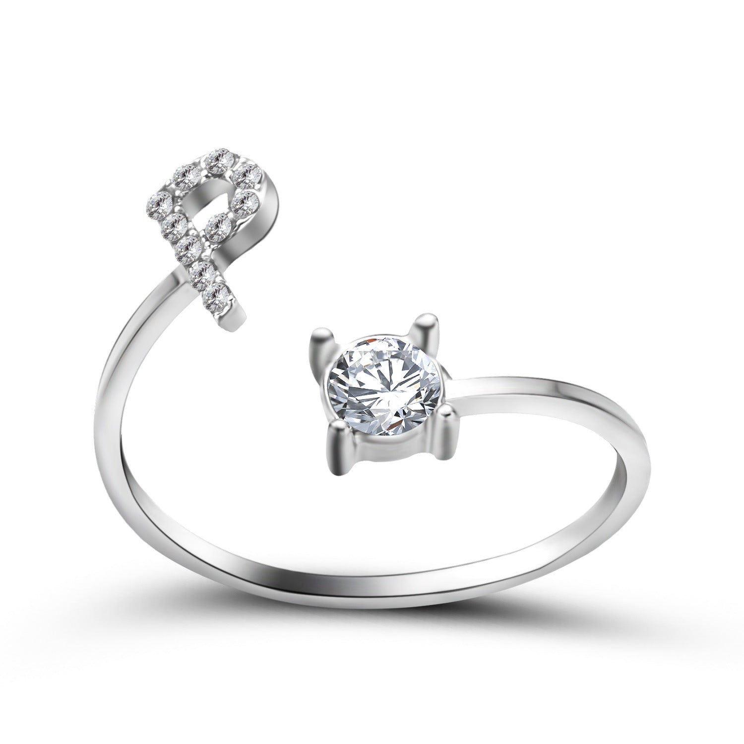 New Design Adjustable 26 Initial Letter Ring Fashion Jewelry For Women Simple Elegant Jewelry What Else You Got?