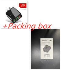 4-Port USB Fast Charging Power Bank Adapter - Illuminate Your Faith & Devices!
