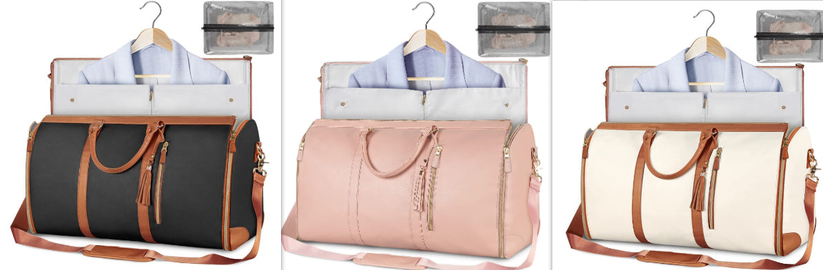 Large Capacity Travel Duffle Bag Women's Handbag Folding Suit Bag Waterproof Clothes Totes What Else You Got?