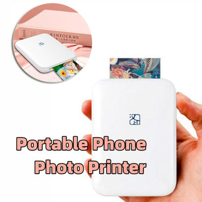 MT3 Pocket Photo Printer – Bluetooth Color Printer with Thermal & ZINK Modes