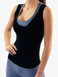 Men's Neoprene Sauna Vest - Sweat Waist Trainer & Body Shaper for Weight Loss & Posture Support
