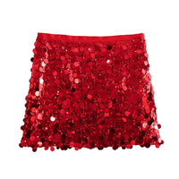 Glamorous Sequin Mini Skirt 2026 | Trending Party Skirt | Shimmer Bodycon Sheath | 8 Colors
