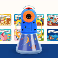Christian Story Projector Torch – Bible Stories & Galaxy Night Light for Kids