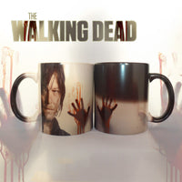 Heat-Activated Color-Changing Ceramic Mug – 350ml Magic Reveal Coffee Cup