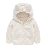 Cozy Christian Girls Faux Fur Winter Jacket – Warm Plush Coat for Toddlers & Kids