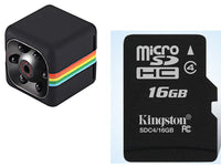 SQ11 Mini HD 1080P Night Vision Camera - Car DVR & Sports Camcorder with Infrared Recording - 32GB Ready