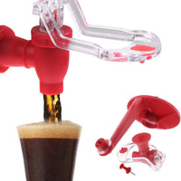 Soda Bottle Dispenser Tap – Push-Button Drink Dispenser for 2L Bottles