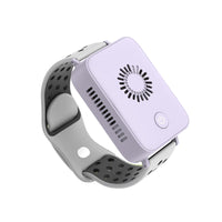 Portable Wrist Fan – USB Rechargeable Mini Fan Bracelet for Outdoor Use