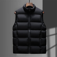 Men's Premium Thickened Casual Vest - All-Season Cotton Waistcoat for Everyday Wear