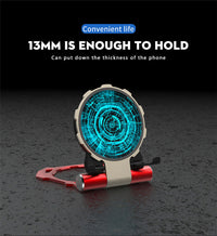 Marvelous Iron Man 15W Fast Charging Stand with Qi Wireless Charger - Perfect for iPhone & Android