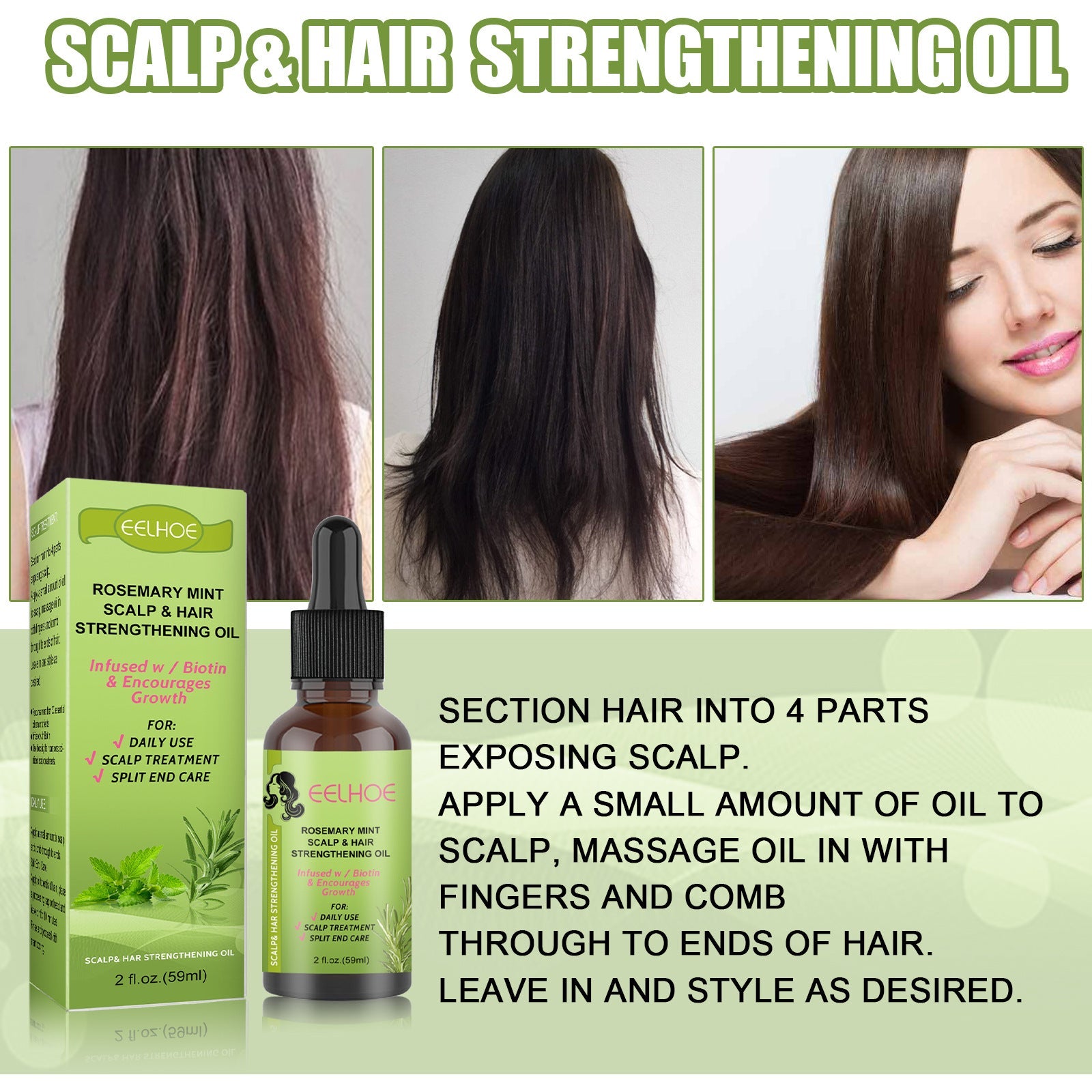 Rosemary Mint Hair Growth Fluid Scalp Massage What Else You Got?