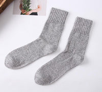 Premium Men's Rabbit Fur Socks for Autumn & Winter - Warm, Comfortable & Stylish