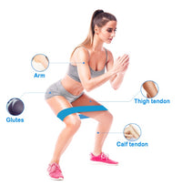 Heavenly Strength Resistance Bands Set - Premium Yoga & Pilates Fitness Bands for Glutes & Full-Body Workouts