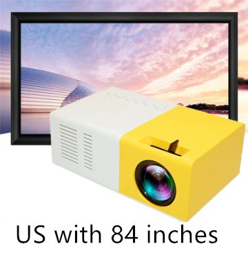 Portable Projector 3D Hd Led Home Theater Cinema HDMI-compatible Usb Audio Projector Yg300 Mini Projector What Else You Got?