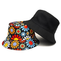 Retro Floral Sun Hat for Women - Bloom in Style