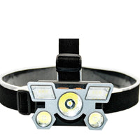 USB Rechargeable LED Headlamp - Perfect for Outdoor Adventures & Christian Camping
