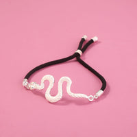 Glow-in-the-Dark Silver Snake Oil Necklace - Faith-Inspired Jewelry