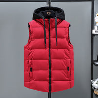 Men’s Ultra-Warm Padded Vest – Lightweight Winter Gilet for Layering & Outdoor Comfort