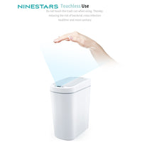 Smart Touchless Motion-Sensor Waterproof Trash Can