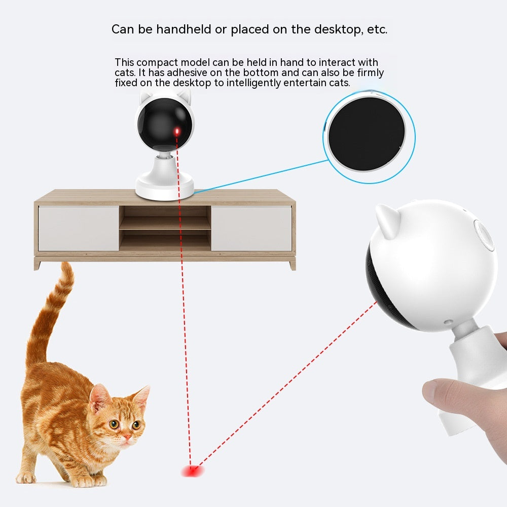 Smart Laser Cat Teaser Toy – Automatic Interactive Laser for Indoor Cats (USB Rechargeable) What Else You Got?