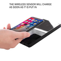 Mug Warmer & Wireless Phone Charger – 2-in-1 Heated Desk Coaster