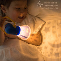 Christian Story Projector Torch – Bible Stories & Galaxy Night Light for Kids
