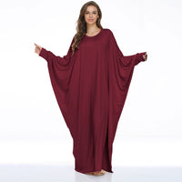 Elegant Christian Bat Wing Robe - Comfortable Long Sleeve Mid-Length Gown in Multiple Colors
