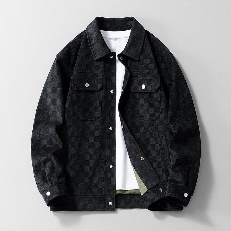 Men’s Slim-Fit Business Casual Jacket – Lightweight Raglan Sleeve Outerwear for Every Occasion