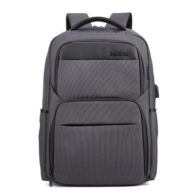 Men's USB Charging Anti-Theft Backpack - Waterproof 28L Travel & Work Bag with Hidden Zipper