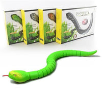 Realistic RC Rattlesnake Prank Toy – Slithering Remote Control Snake for Ultimate Chaos & Laughs