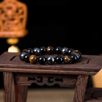 Tiger Eye Stone Bracelet – Handcrafted Energy Beads for Men & Women – Natural Grounding & Confidence Jewelry