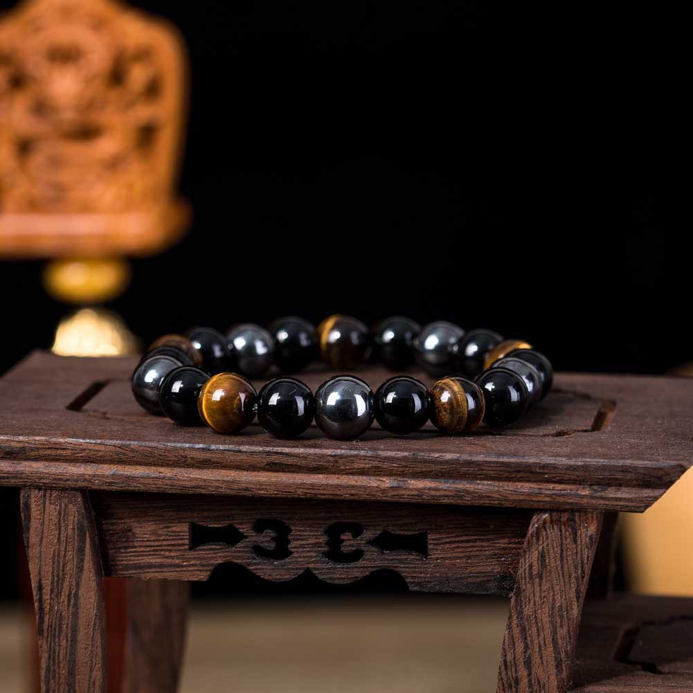 Tiger Eye Natural Stone Bracelet – Hand‑Woven Energy Beads for Men & Women (Multiple Sizes) What Else You Got?