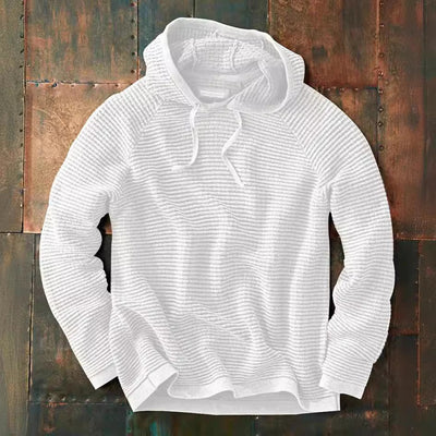 Men’s Loose-Fit Hooded Sweatshirt – Polyester Casual Streetwear Pullover S–4XL