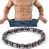 Magnetic Hematite Pentagram Bracelet – Wellness & Intention Stretch Bracelet for Men & Women