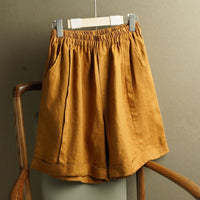Comfy Plus-Size Straight-Leg Shorts – Flattering & Breathable Women's Shorts for Everyday Wear