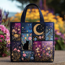 New Digital-print Tote Bag With A Personalized Floral Design In Canvas What Else You Got?