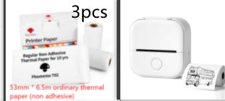 Portable Mini Thermal Label Printer Home Photo Printer Student Wrong Question Printer Bluetooth-compatible Mini Label Printer Price Tag What Else You Got?