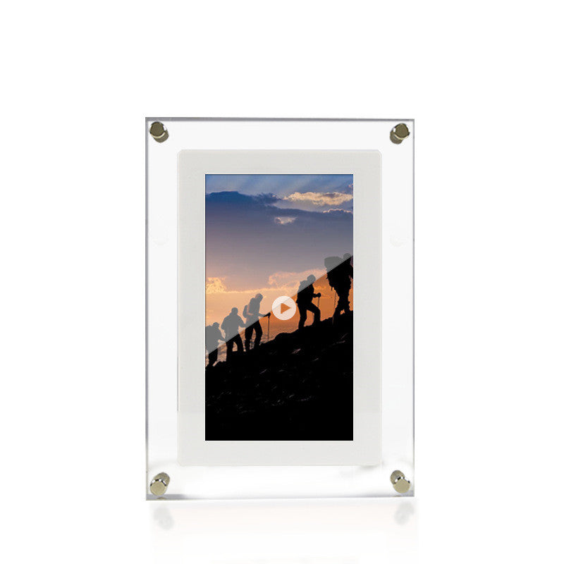 Transparent Acrylic Digital Photo Frame Video Player What Else You Got?