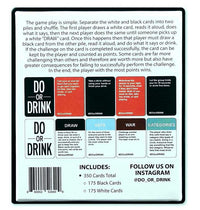 350-Card Dare & Challenge Party Game for Adults