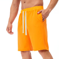 Men's Drawstring Capri Joggers – Plus Size Casual Beach Pants