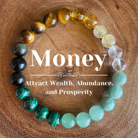Healing Crystal Bracelet - Natural Stone Energy Jewelry for Men & Women