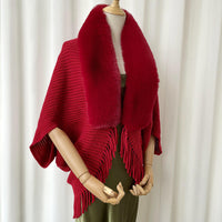 Luxurious Solid Color Cashmere Scarf for Women - Warm & Stylish Winter Essential