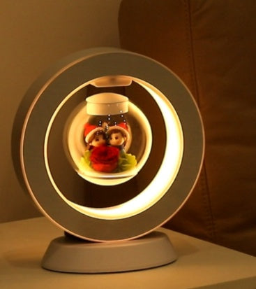 Valentines Day Gift Heart Floating Table LED Night Light Magnetic Levitation Creatives Lamp Desk Lamp Home Decor What Else You Got?