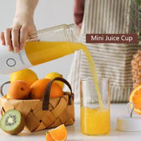 Portable USB Rechargeable Mini Blender – 350ml Personal Juicer Cup