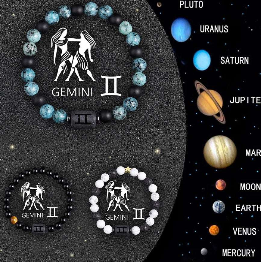 Crystal Stone Zodiac Sign Bracelet What Else You Got?