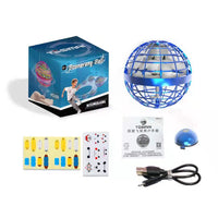 Levitating LED Magic Flying Ball – USB Rechargeable Hover Toy for Kids & Adults
