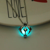 Glow-in-the-Dark Dolphin Necklace – Luminous Ocean Pendant Jewelry