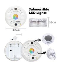 Divine Glow: Waterproof LED Submersible Lights with Remote - Illuminate Your Space with Faith & Light